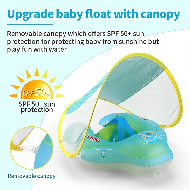 Baby SwimmingBOBO Float With Sunshade