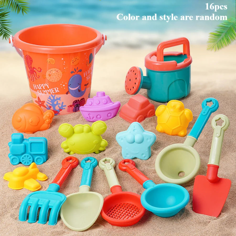 Children's beach toy set