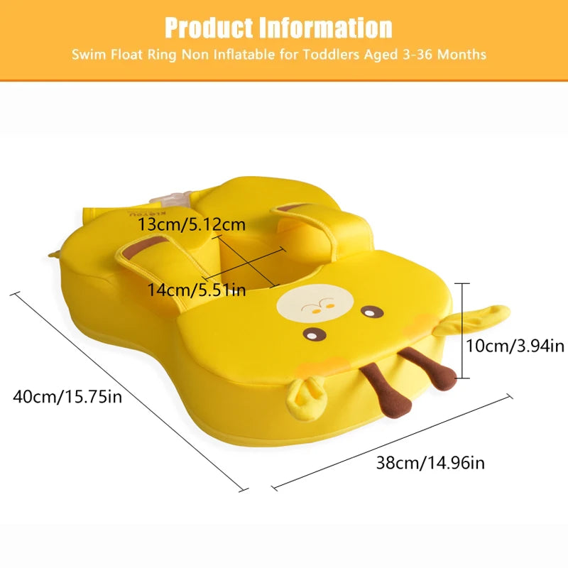 Toddlers Swim Float Ring Non Inflatable