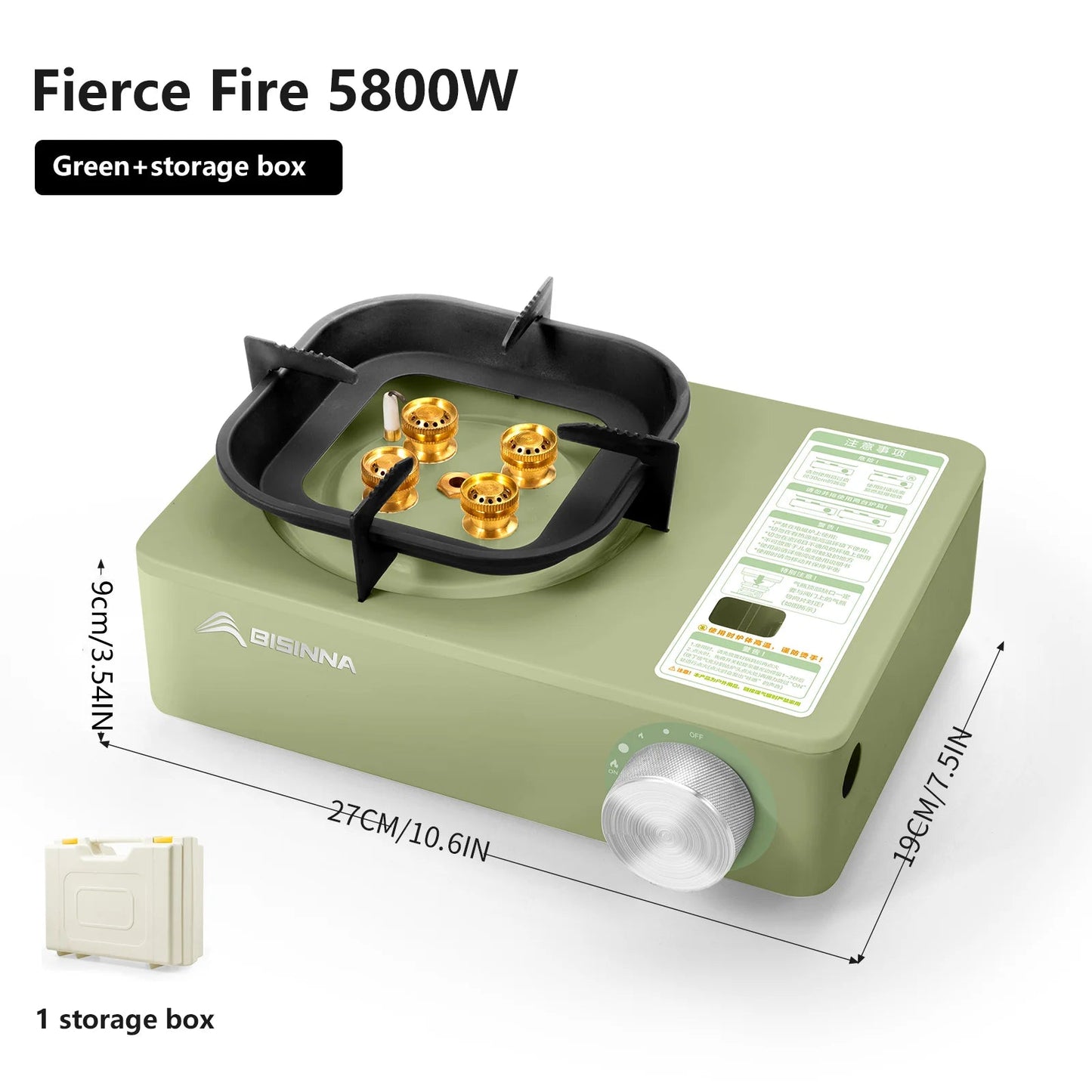 Camping Gas Stove High Firepower