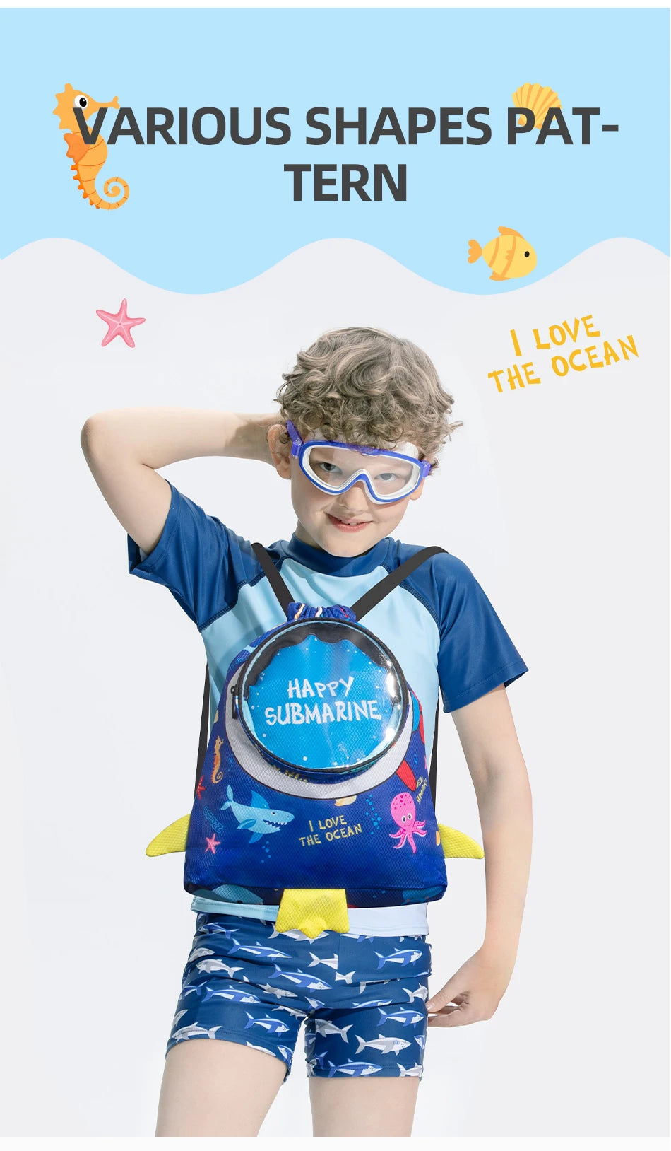 Children WaterproofSports Bags Kids Boys Girls