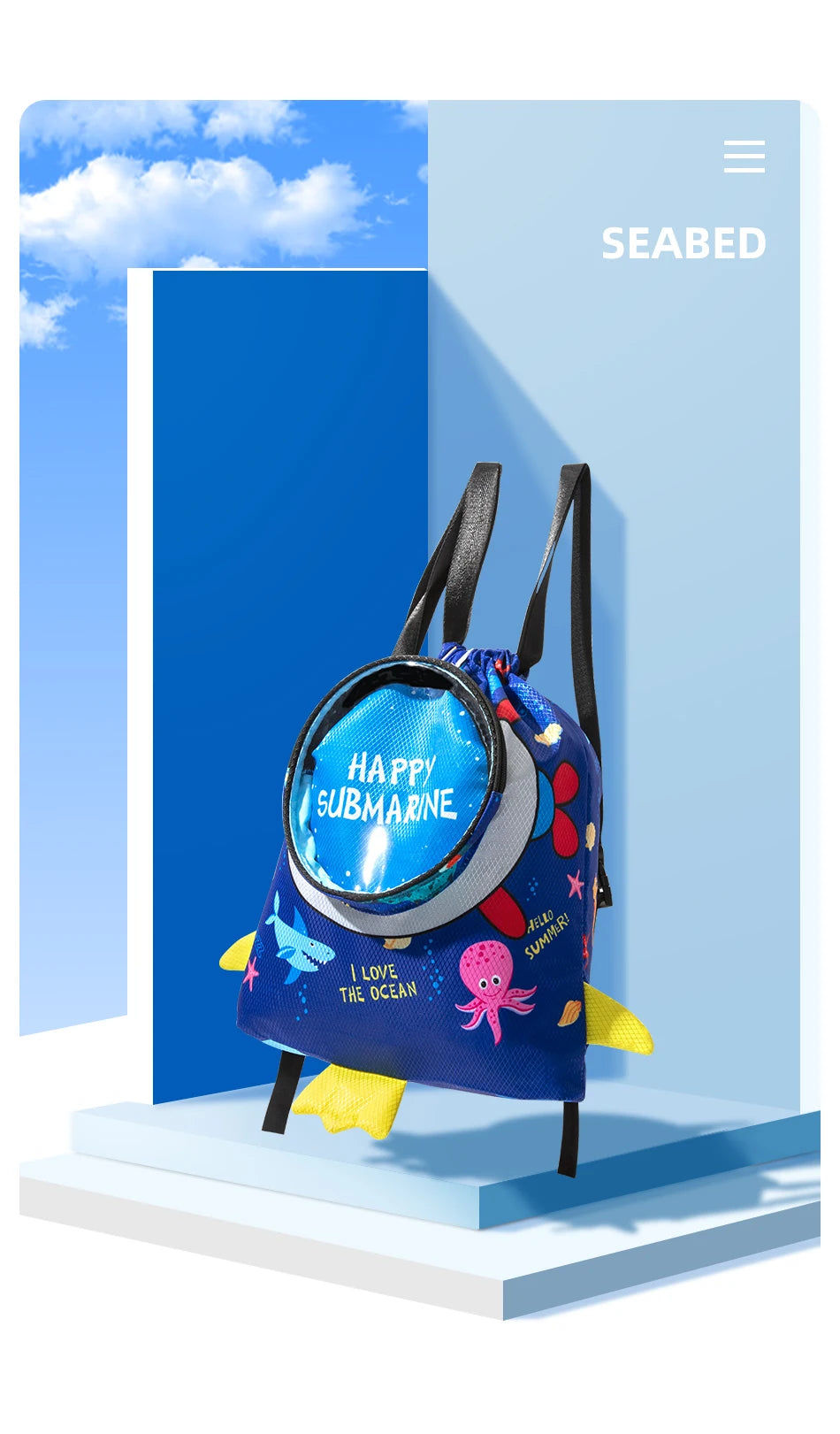 Children WaterproofSports Bags Kids Boys Girls