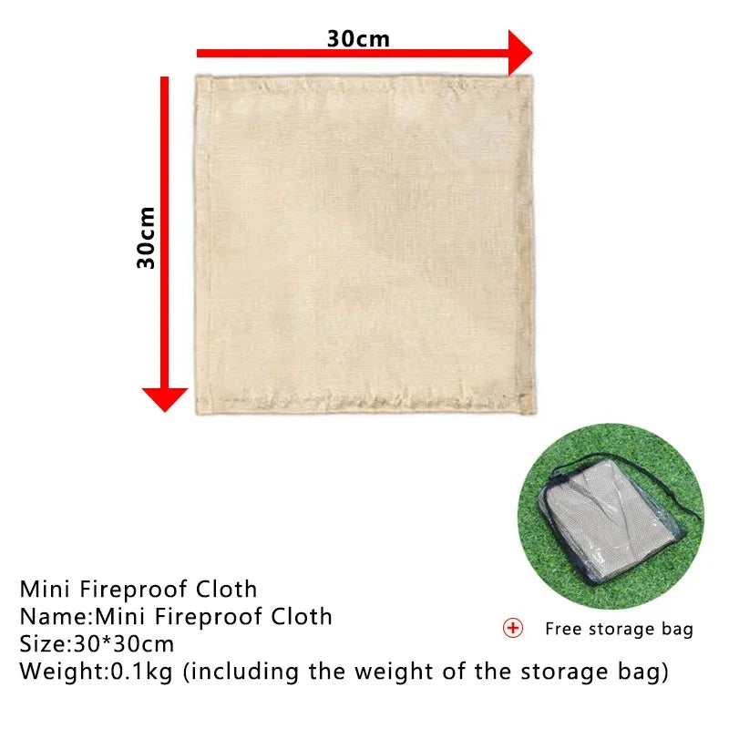 Fire Blanket Fiberglass Mat
