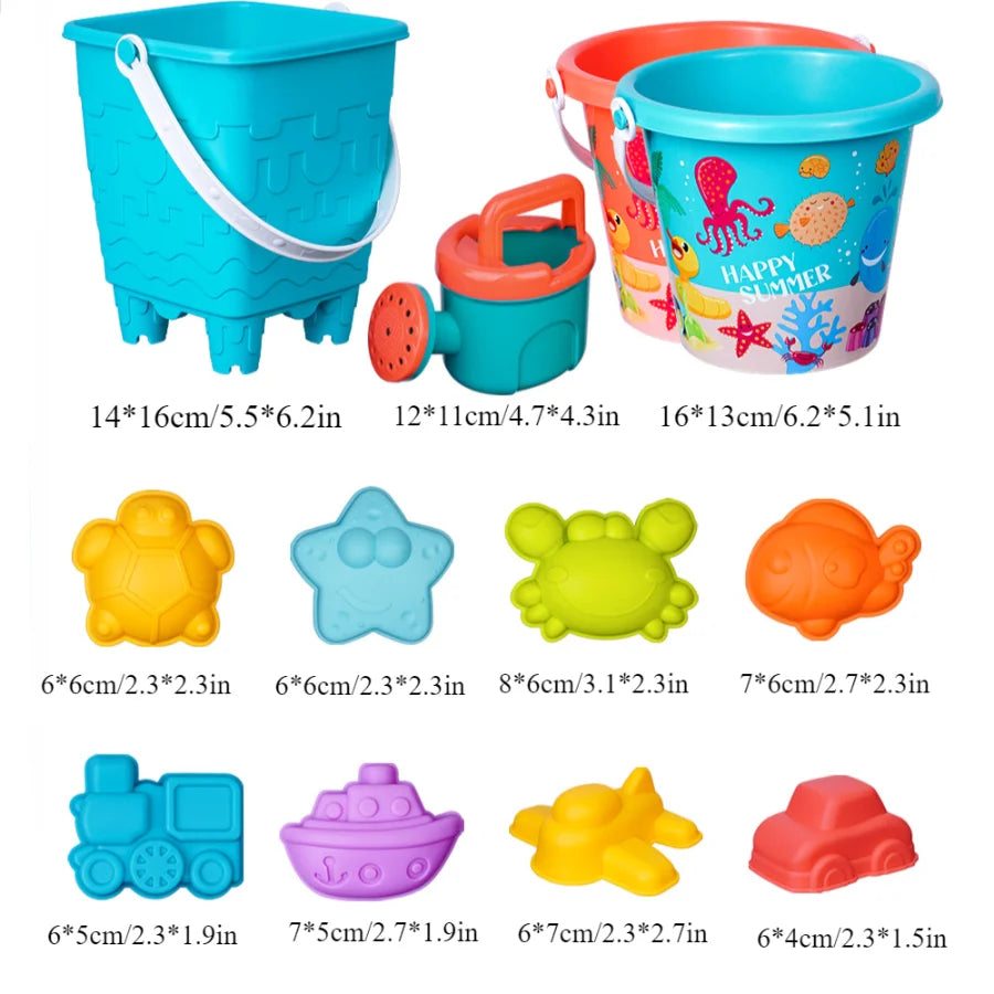 Children's beach toy set