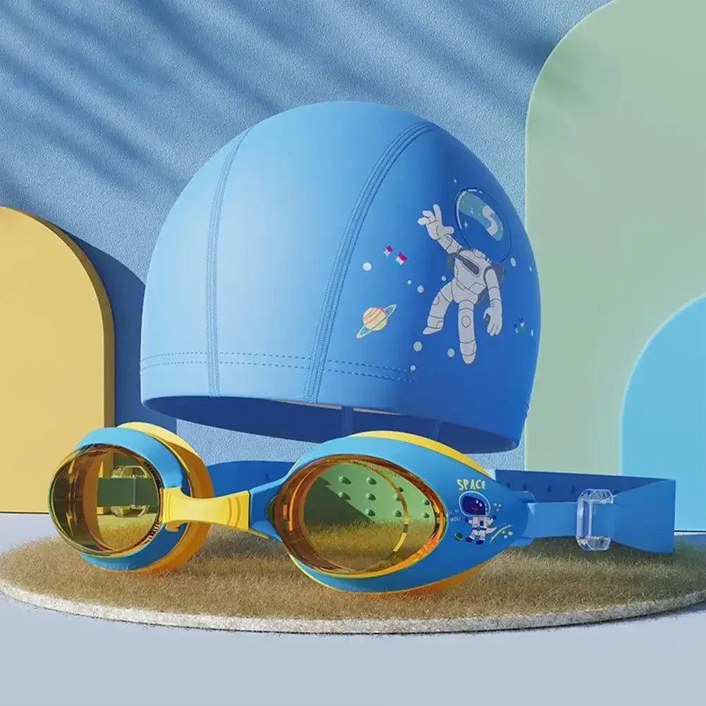 Cap and Beach goggles