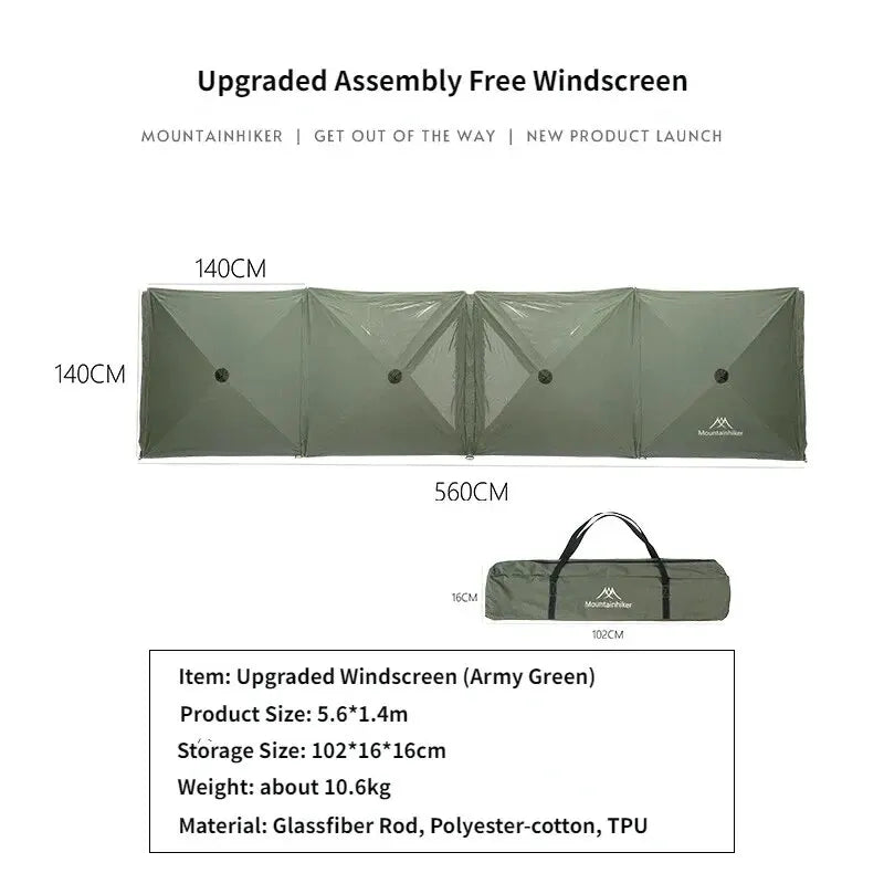 Camping Windscreen