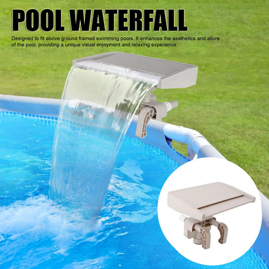Relaxing pool Waterfall