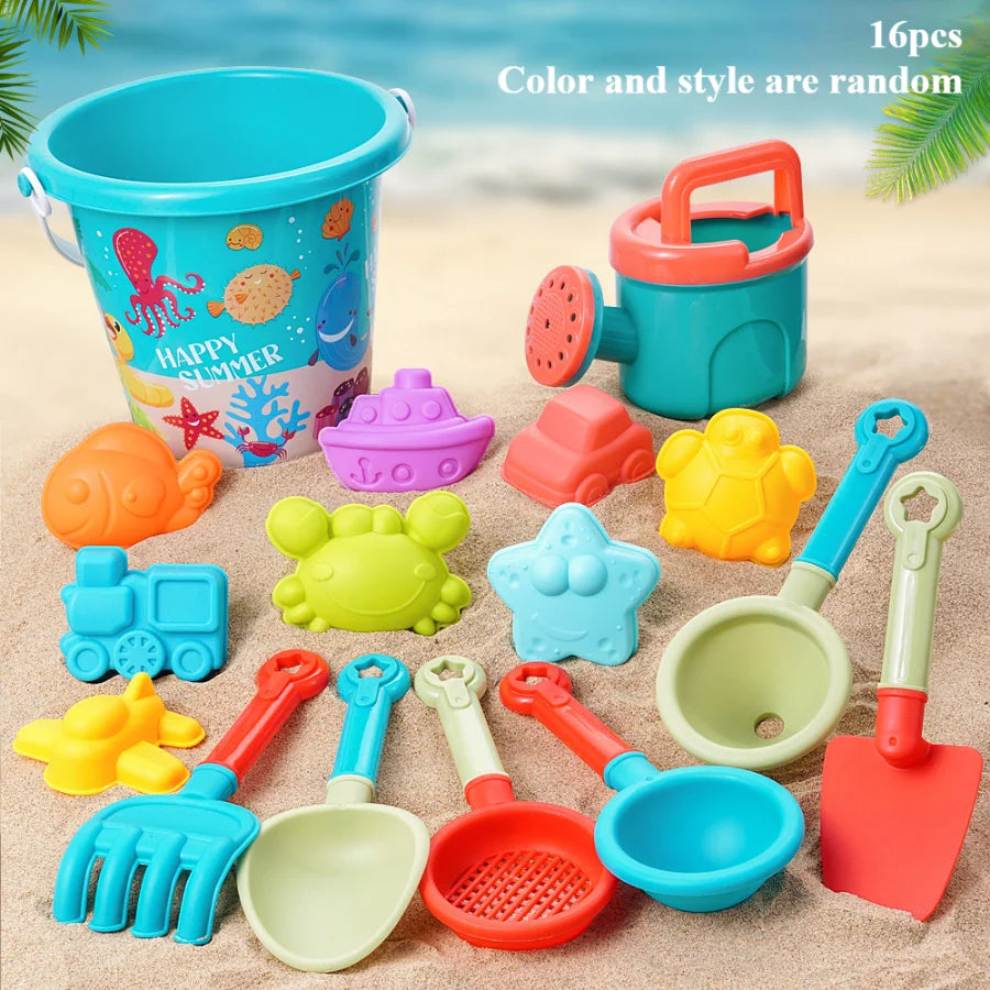 Children's beach toy set