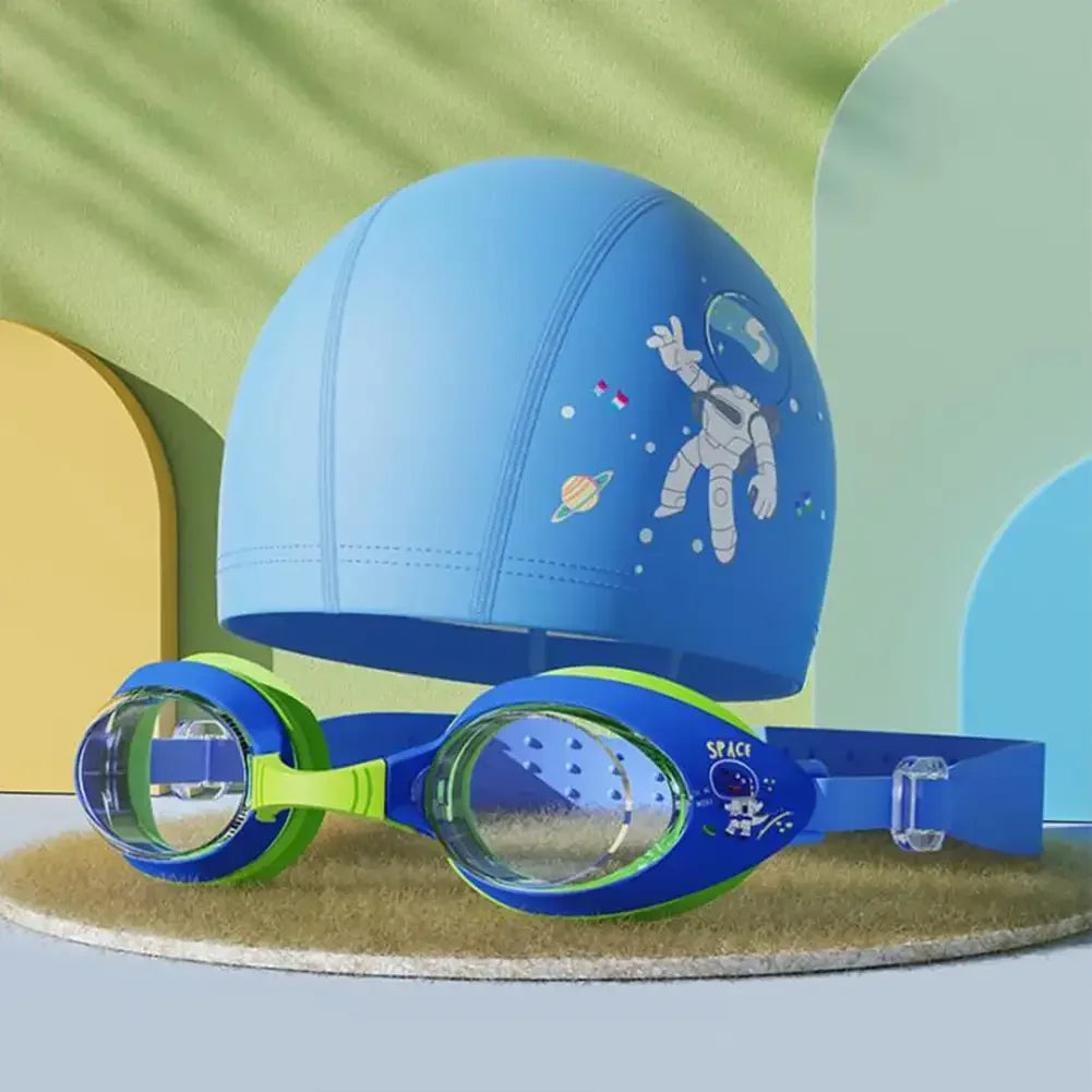 Cap and Beach goggles