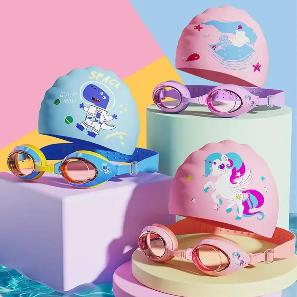 Cap and Beach goggles