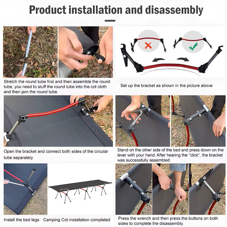 Camping Folding Bed